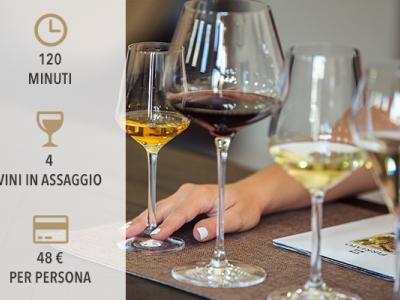 Degustazione Degustazione vini con light lunch - Libeccio - Firriato - Cantina Baglio Sorìa | Firriato Hospitality - Resort & Wine Experience
