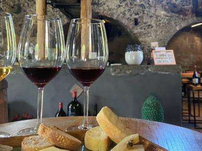 Flavors of the Volcano wines, breads and cheeses Grand Tour Tasting - Planeta - Planeta Sciaranuova Winery