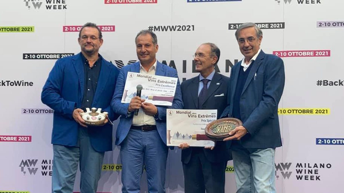 Tenute Lombardo porta in Sicilia il Premio Eccellenza del Concorso Mondial des Vins Extrêmes
